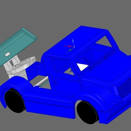 Download free STL file Mini Z Truck Body â€¢ 3D printing model ãƒ» Cults